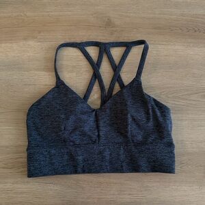 Others Follow Charcoal Strappy Crop Top